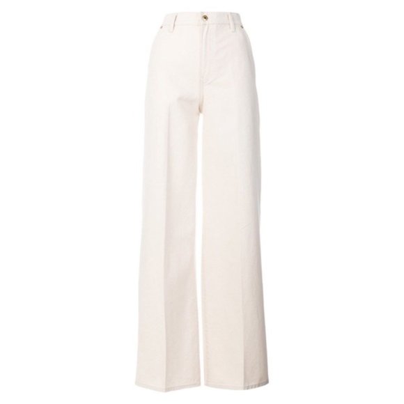 Tory Burch Caroline Wide Leg Jeans - Picture 3 of 5